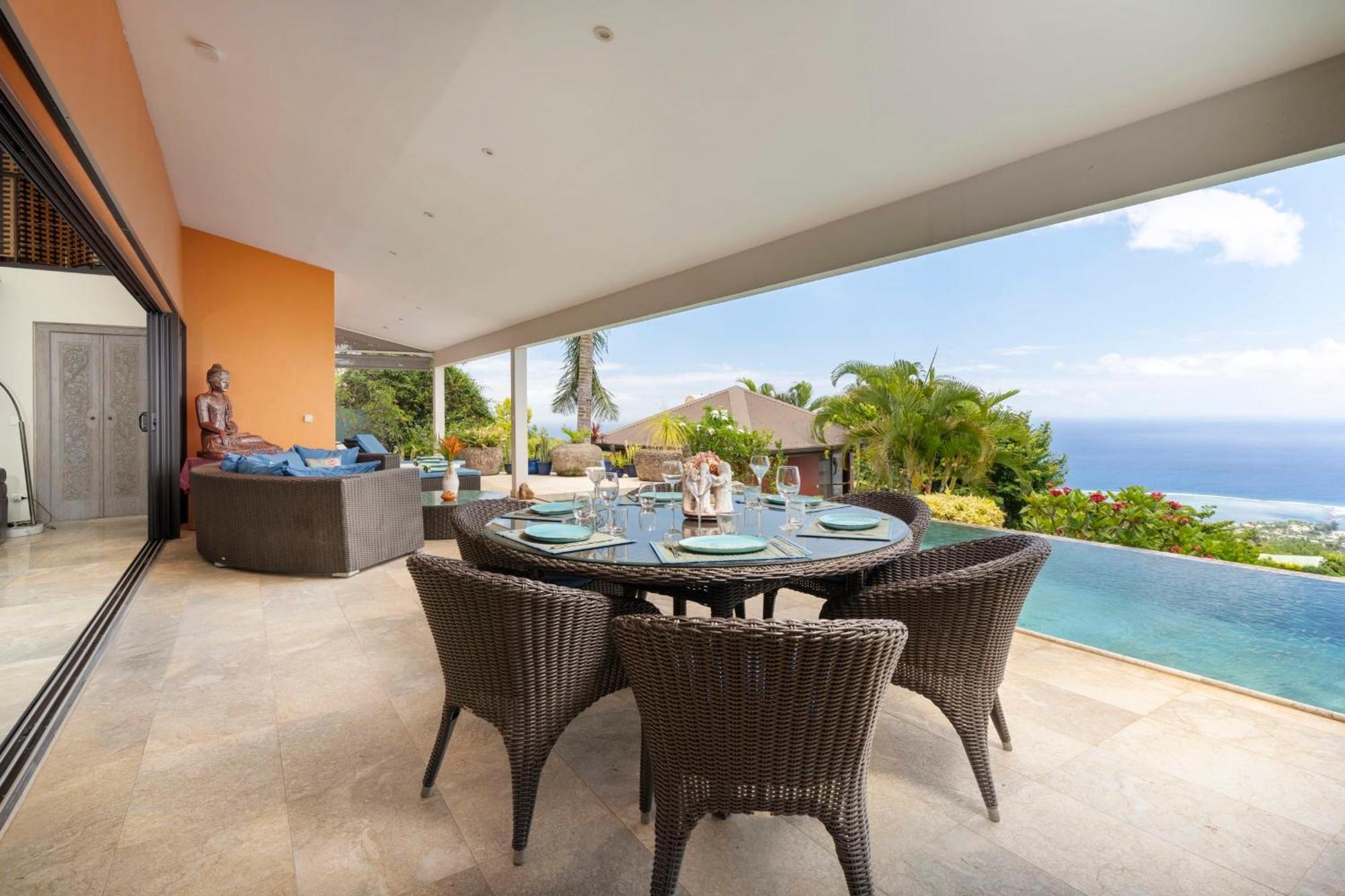 Magnifique Villa Vue Mer Exceptionnelle - Ireina Punaauia  Eksteriør bilde