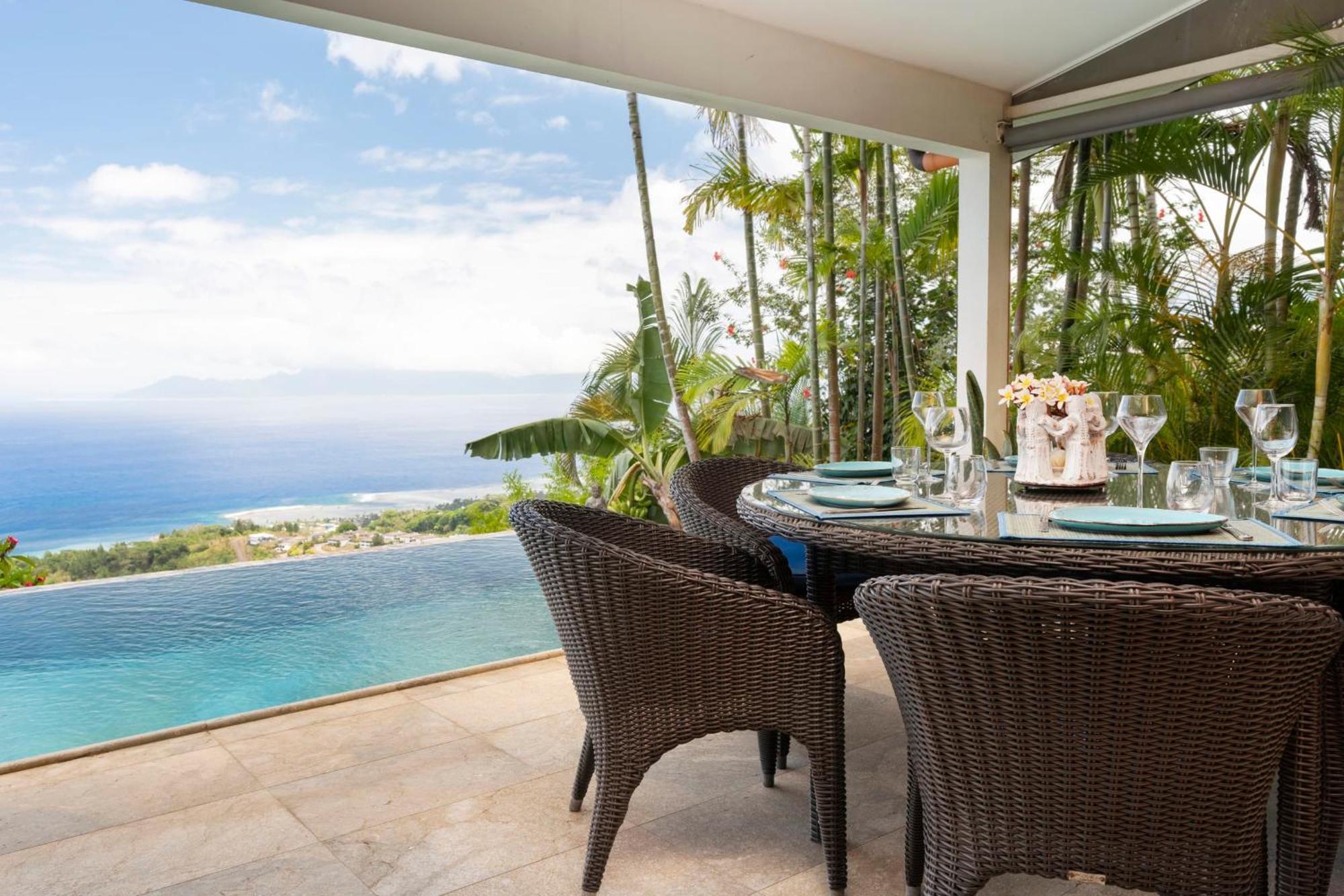 Magnifique Villa Vue Mer Exceptionnelle - Ireina Punaauia  Eksteriør bilde